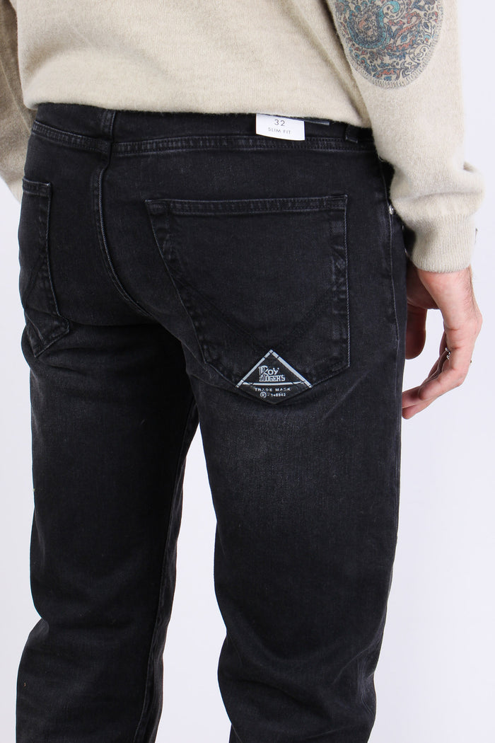 Denim Slim Fit Denim Black-6