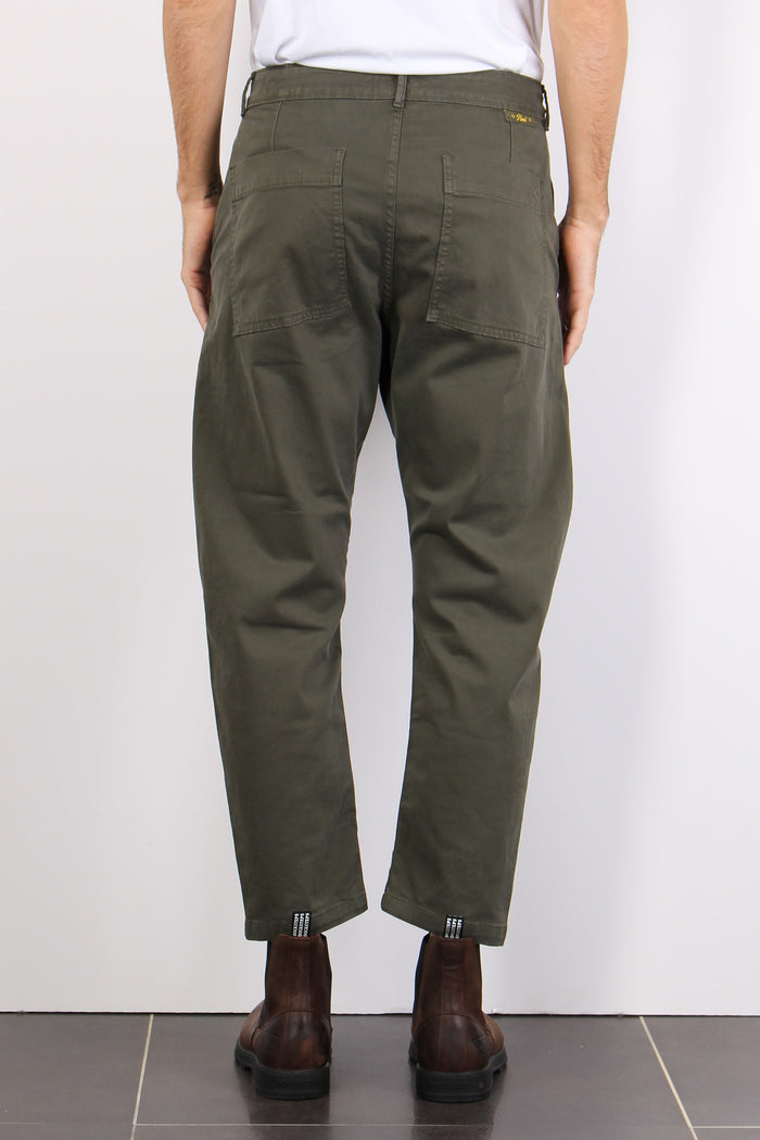 Denim Cargo Fit Militare-3