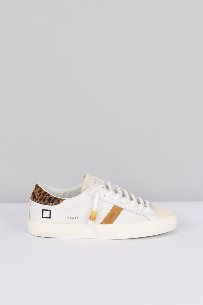 Sneakers Hill Low Calf White/leopard