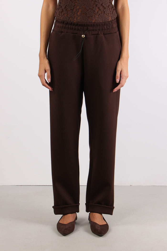 Pantalone Modal Risvolto Fondo Moro-2