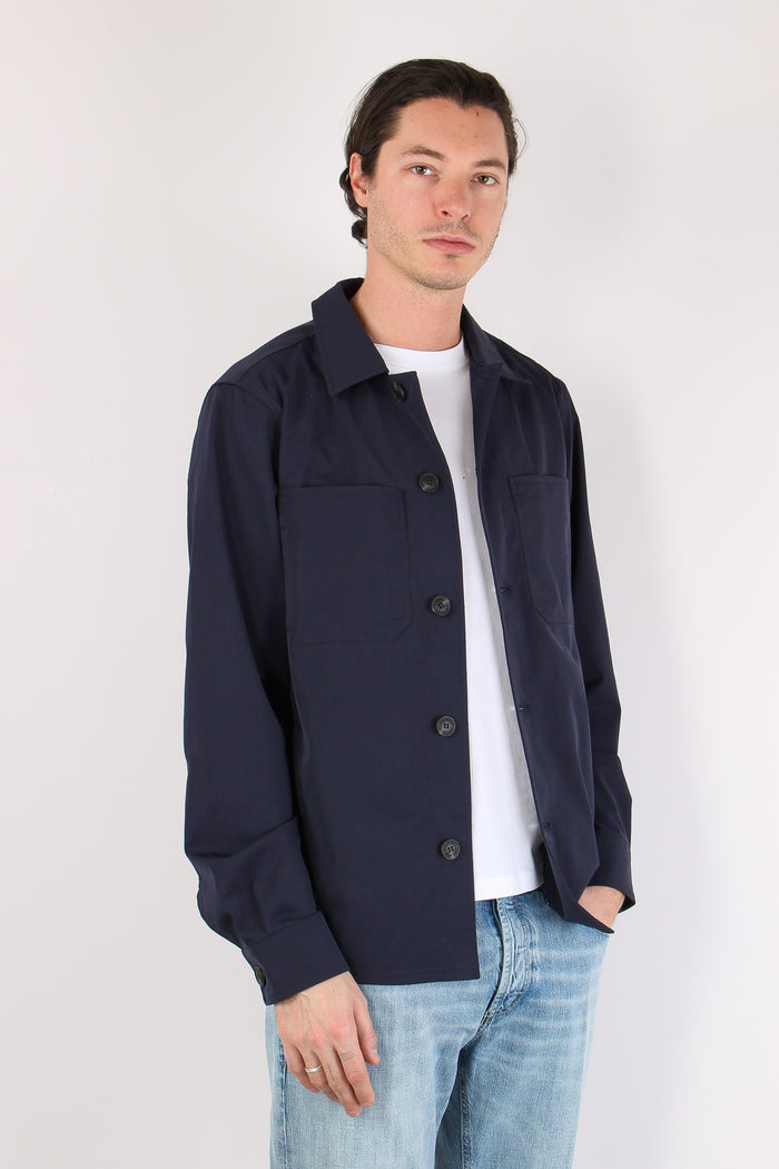 Basil Over Jacket Navy Blue-8