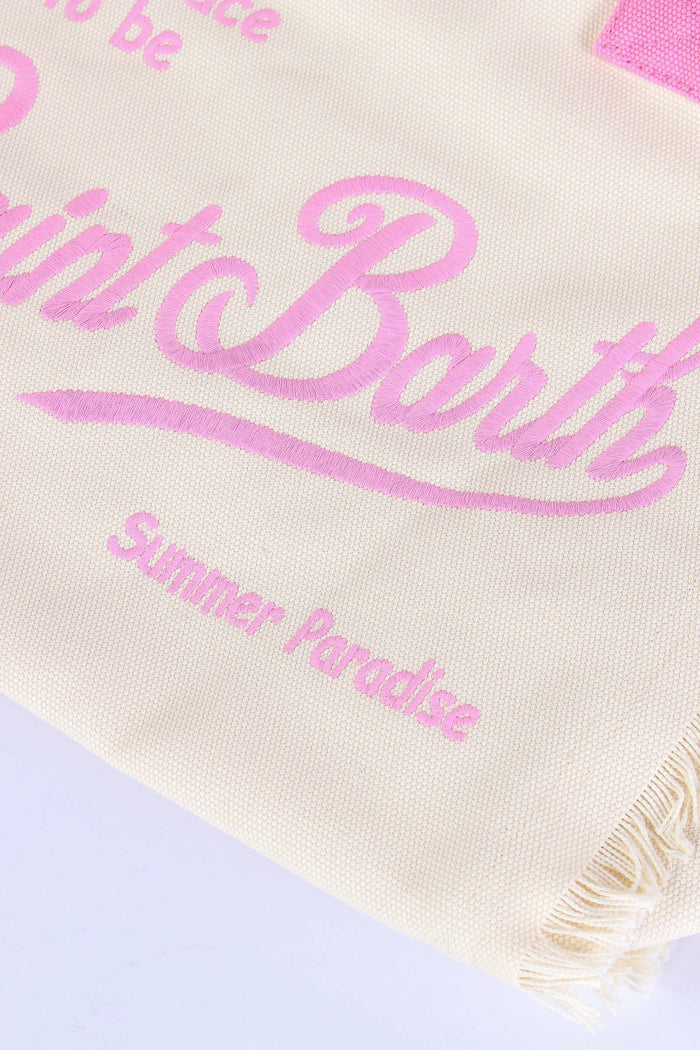 Vanity Canvas Beige/rosa-10
