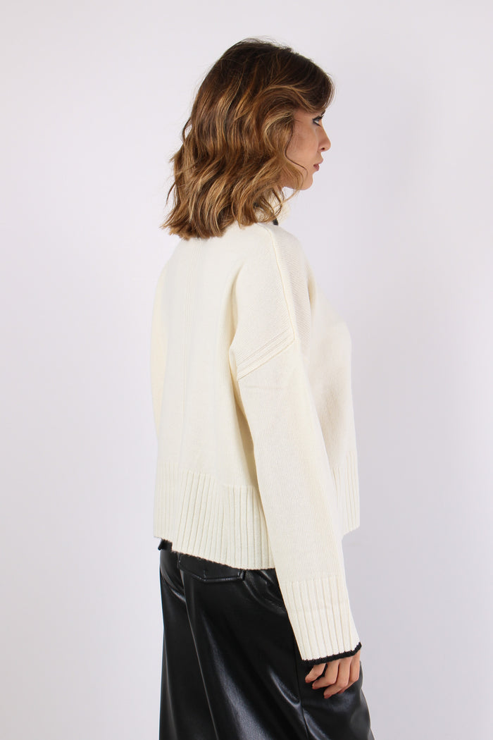 Falkland Collo Alto Misto Cach Bianco Meringa-7