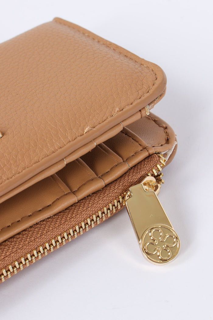 Keira Portafoglio Clip Beige-6