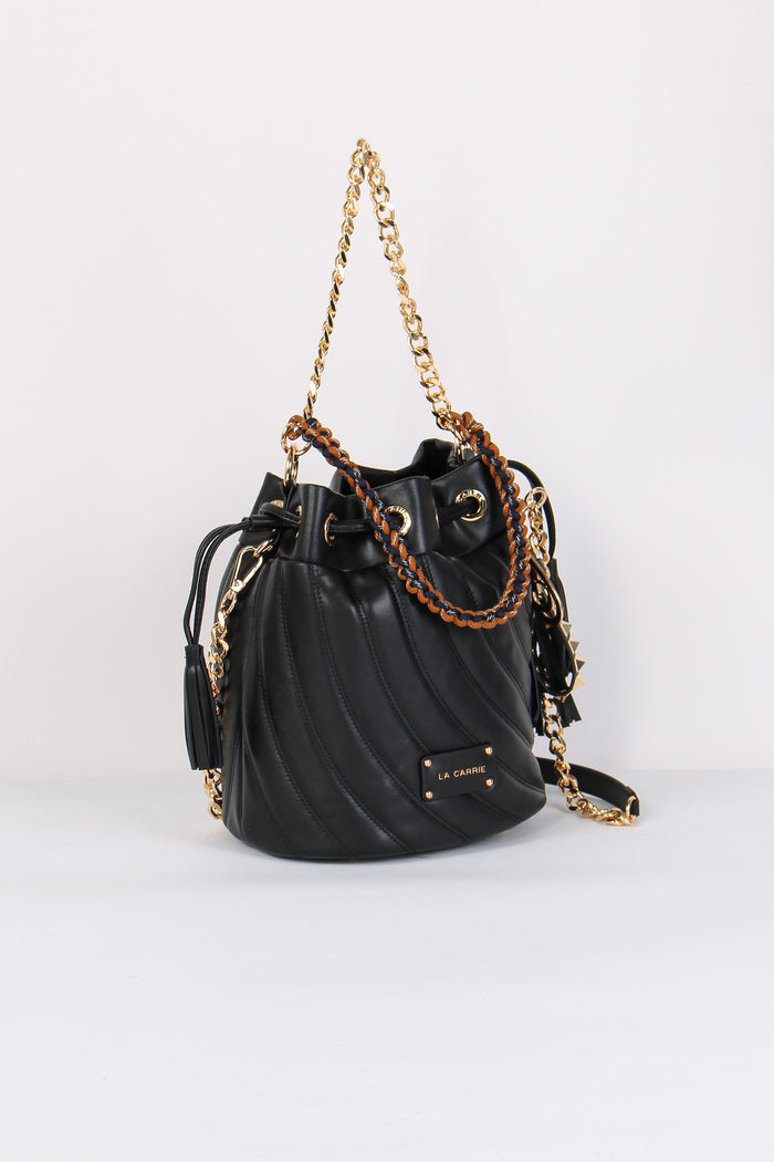 Secchiello Matelasse Black-6