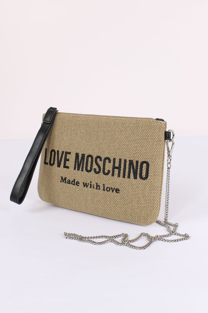Busta Logo Canvas Oro-4