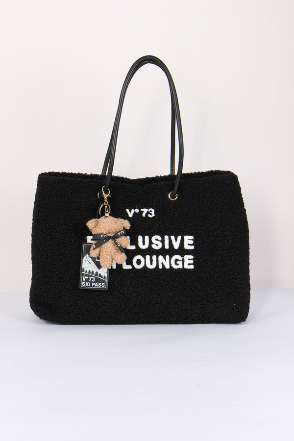 Ski Lounge Shopping Teddy Nero/bianco