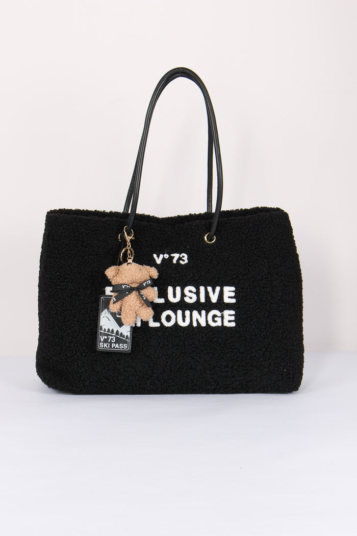 Ski Lounge Shopping Teddy Nero/bianco