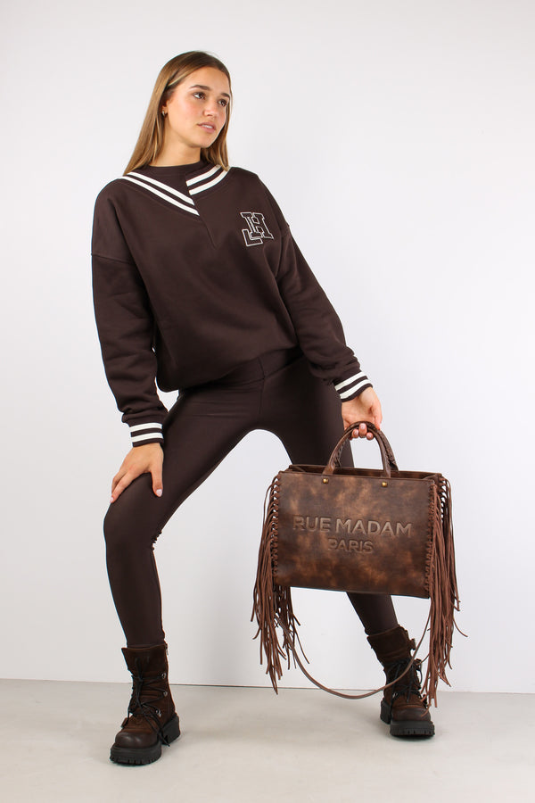 Leggins Elastico Logo Moro