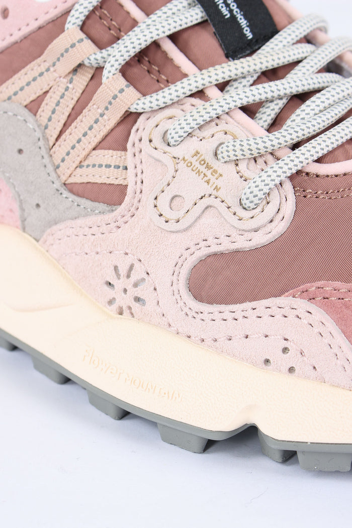 Sneakers Yamano 3  Suede/nylon Rose/purple-7