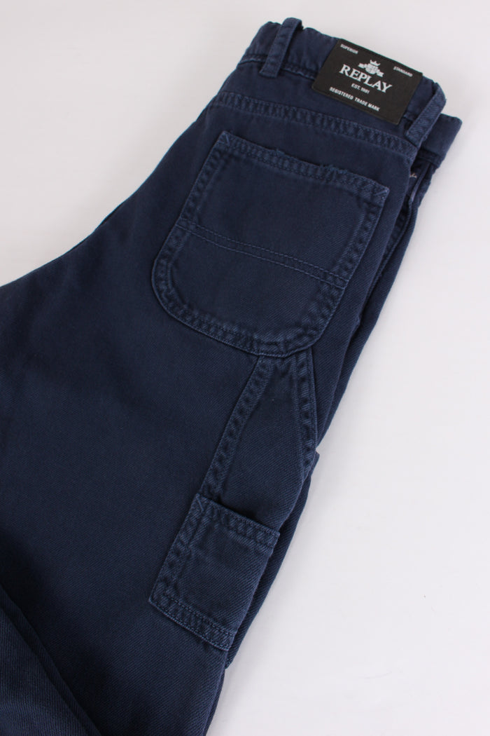 Denim Worker Morbido Blu-3