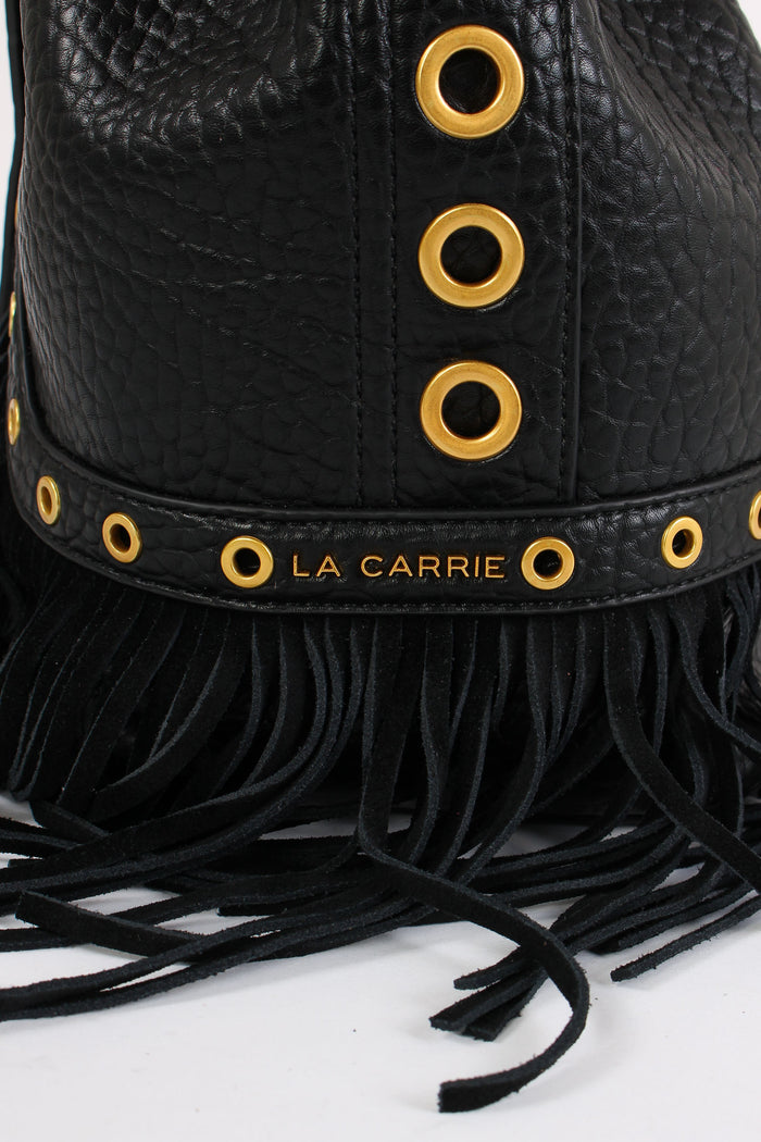 Secchiello Frange Occhiello Black-8