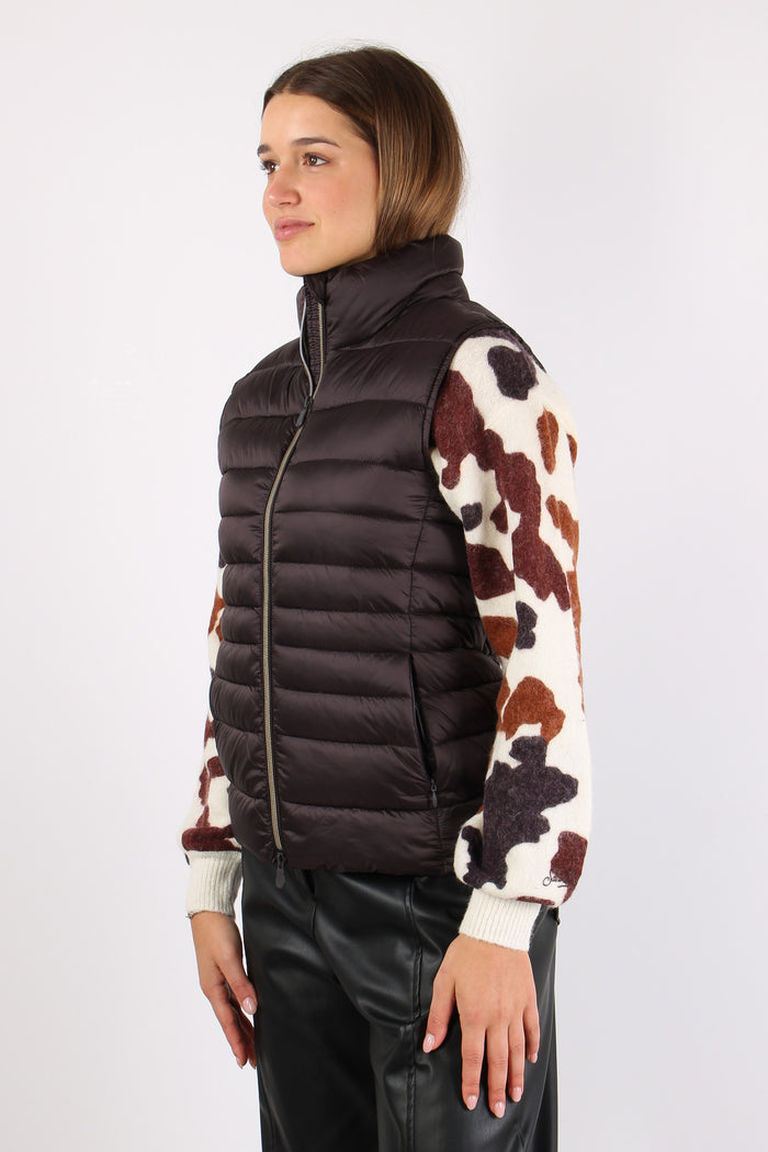 Lynn Gilet 100 Grammi Brown Black-5