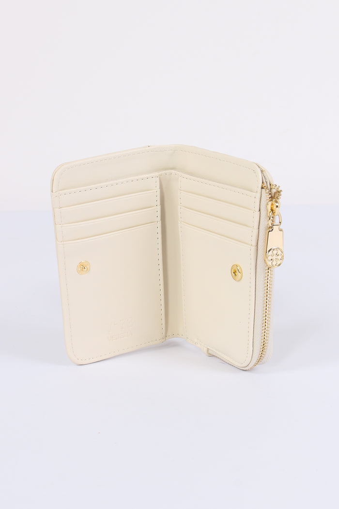 Keira Portafoglio Clip Off White-4