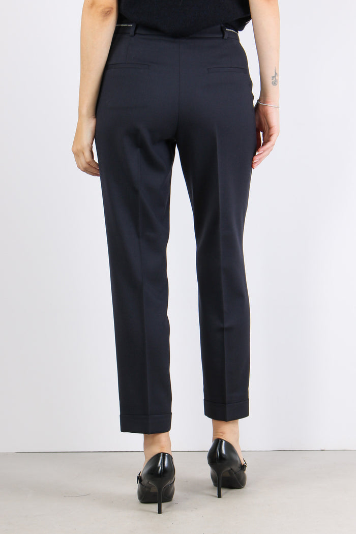 Pantalone Banda Monile Blu-4