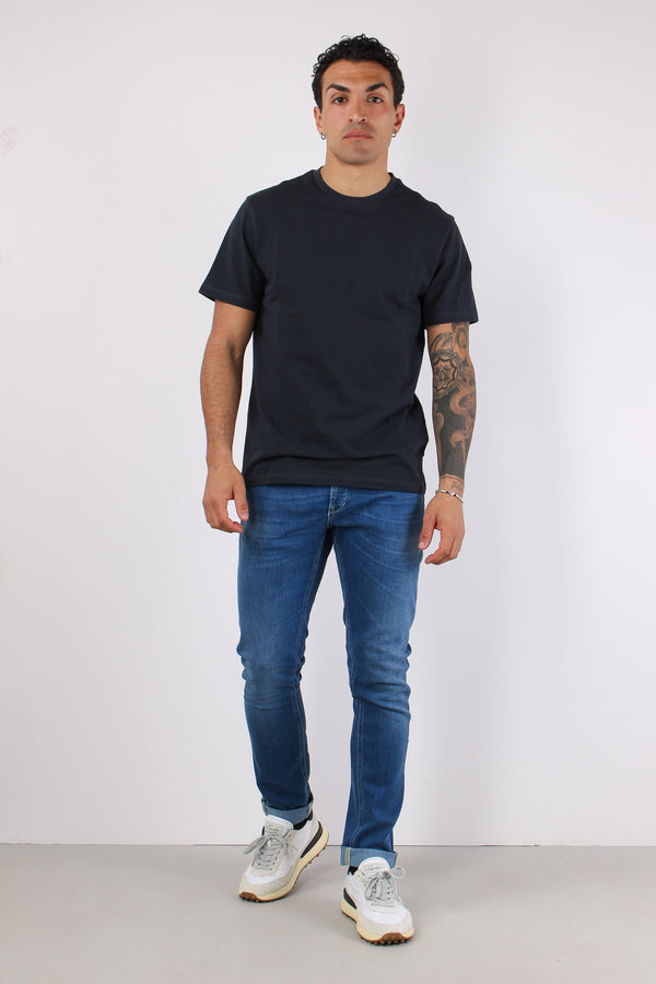 T-shirt Piquet Navy-2