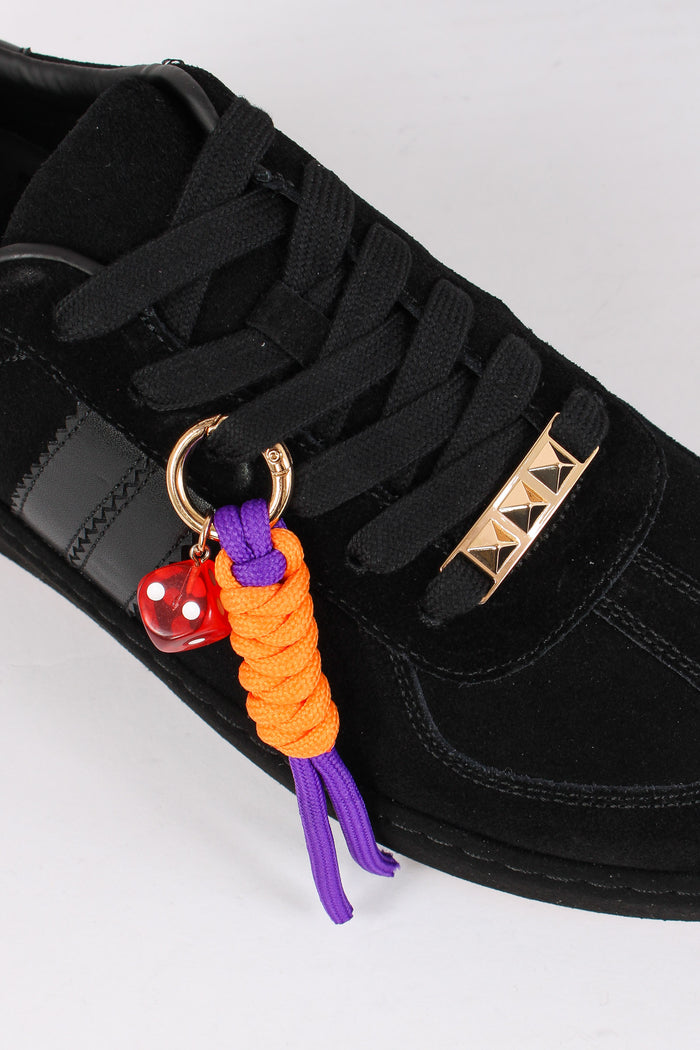 Sneakers Camoscio Borchie Black-8