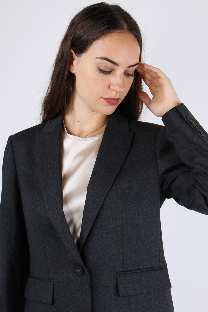 Giacca 1 Bottone Antracite-3