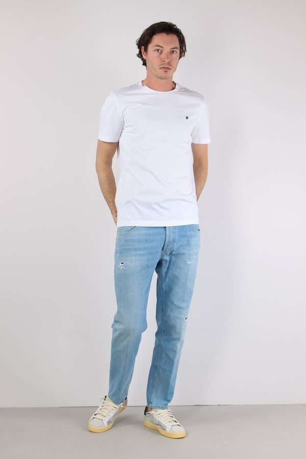 T-shirt Logo Cotone Bianco
