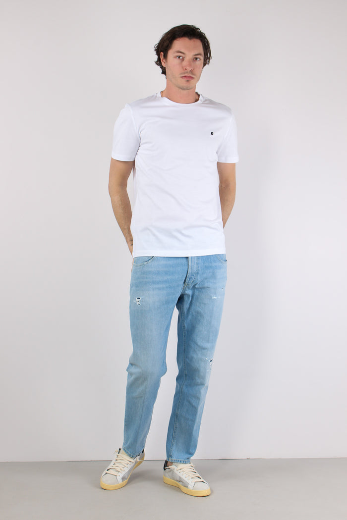 T-shirt Logo Cotone Bianco