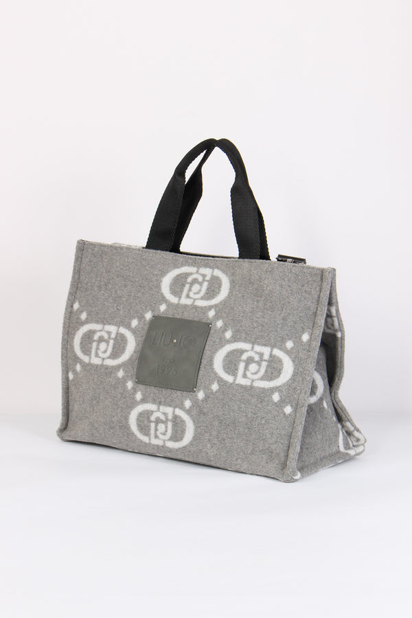 Borsa L Tote Grey Cloud-2