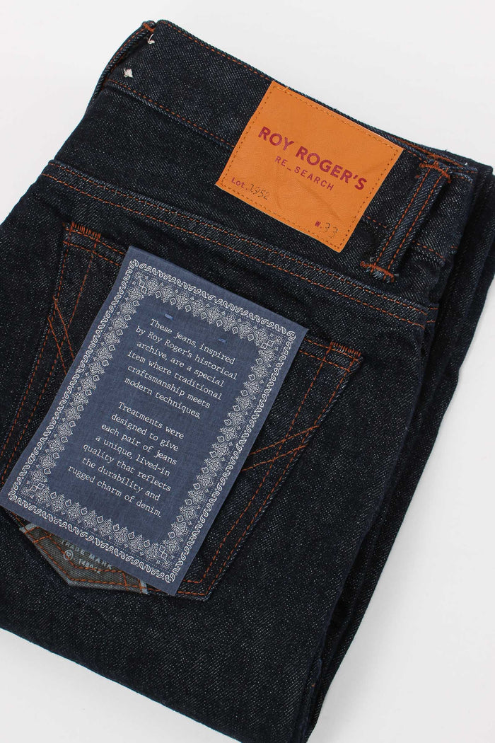 Denim Cuciture Contrasto Denim Scuro-6