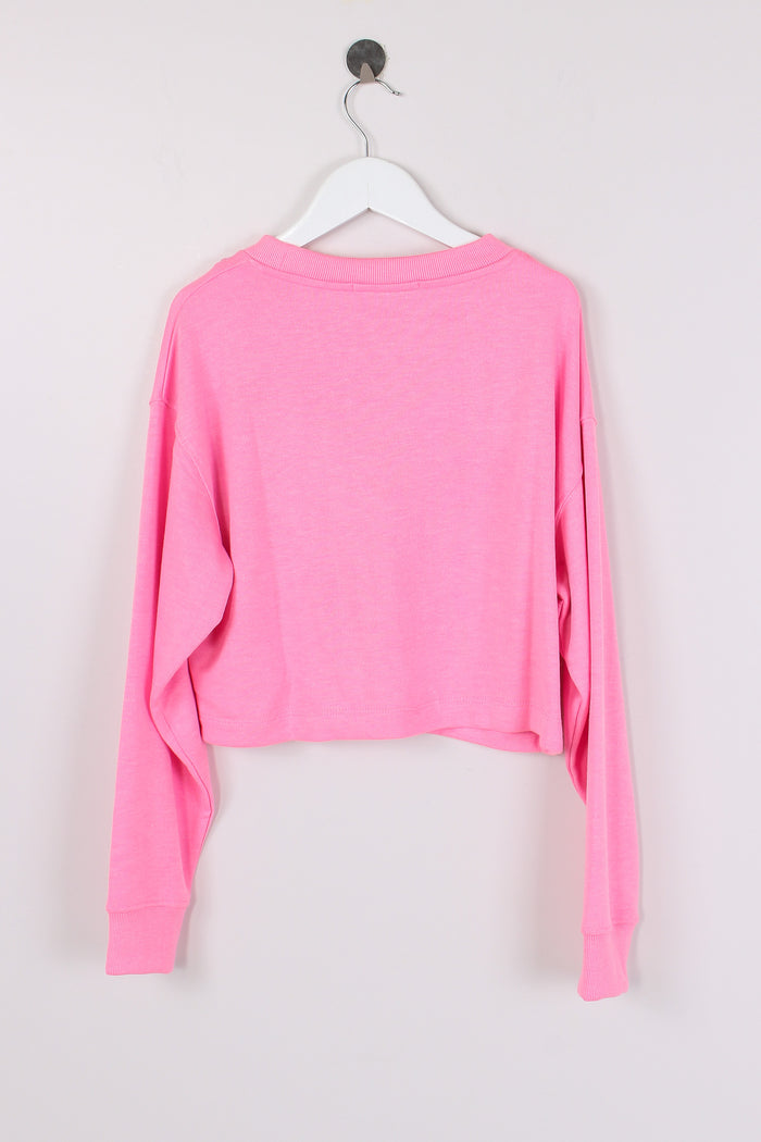 Felpa Cropped Rosa-2