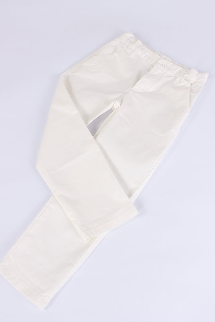 Pantalone Chino Bianco-3