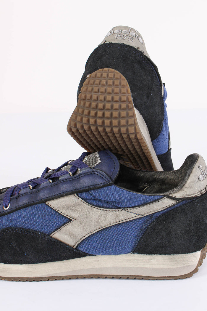 Sneakers Equipe  Dirty Sw Evo Blu Imperiale-4