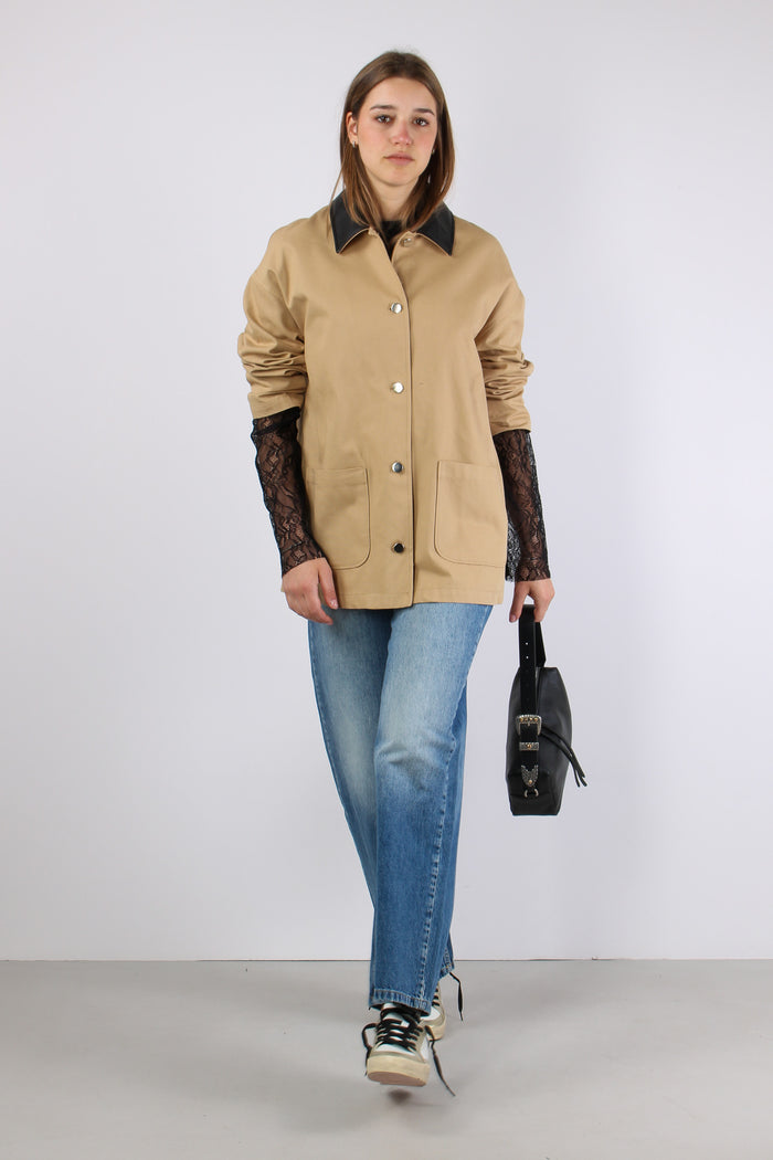 Field Jacket Collo Ecopelle Safari-9