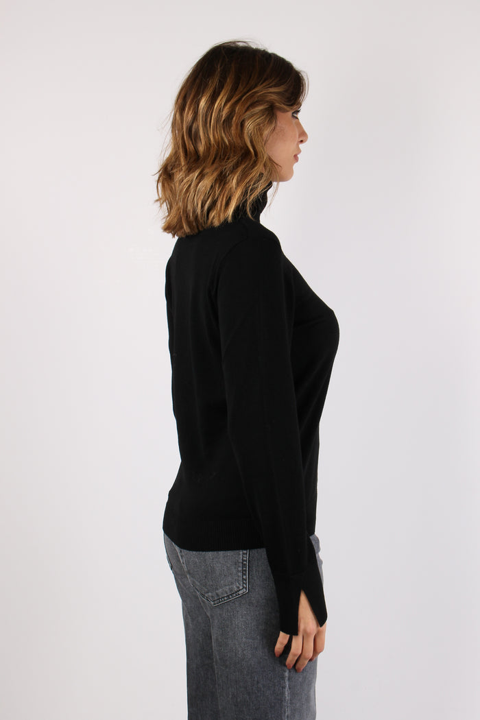 Dolcevita Lana Merinos Nero-6