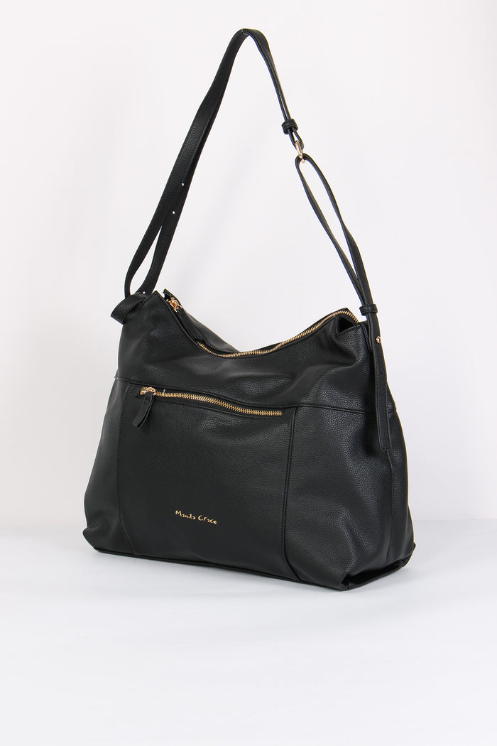 Shopping Morbida Zip Nero-2