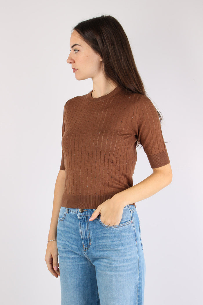 Pila Maglia Filato Lana Seta Visone-7