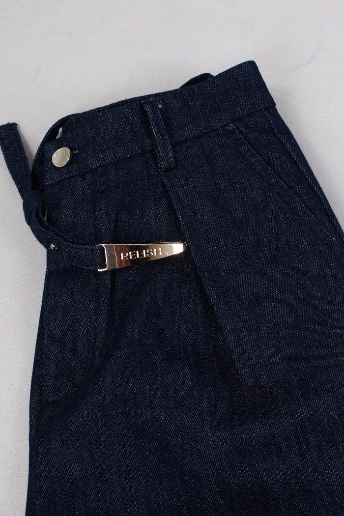 Alain_20 Denim Palazzo Lurex Blu Denim-4