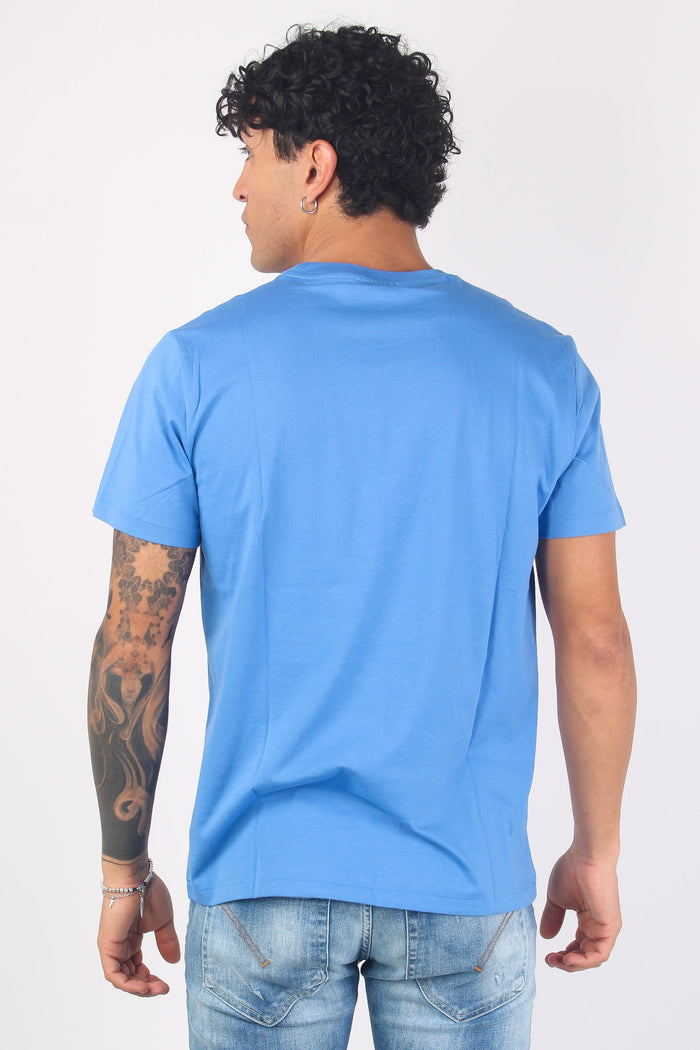 T-shirt Cotone Underwear England Blue-3