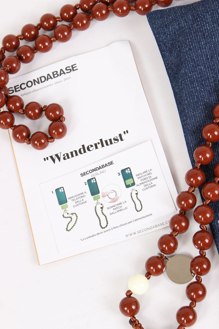 Portacellulare Perle Caramello-7