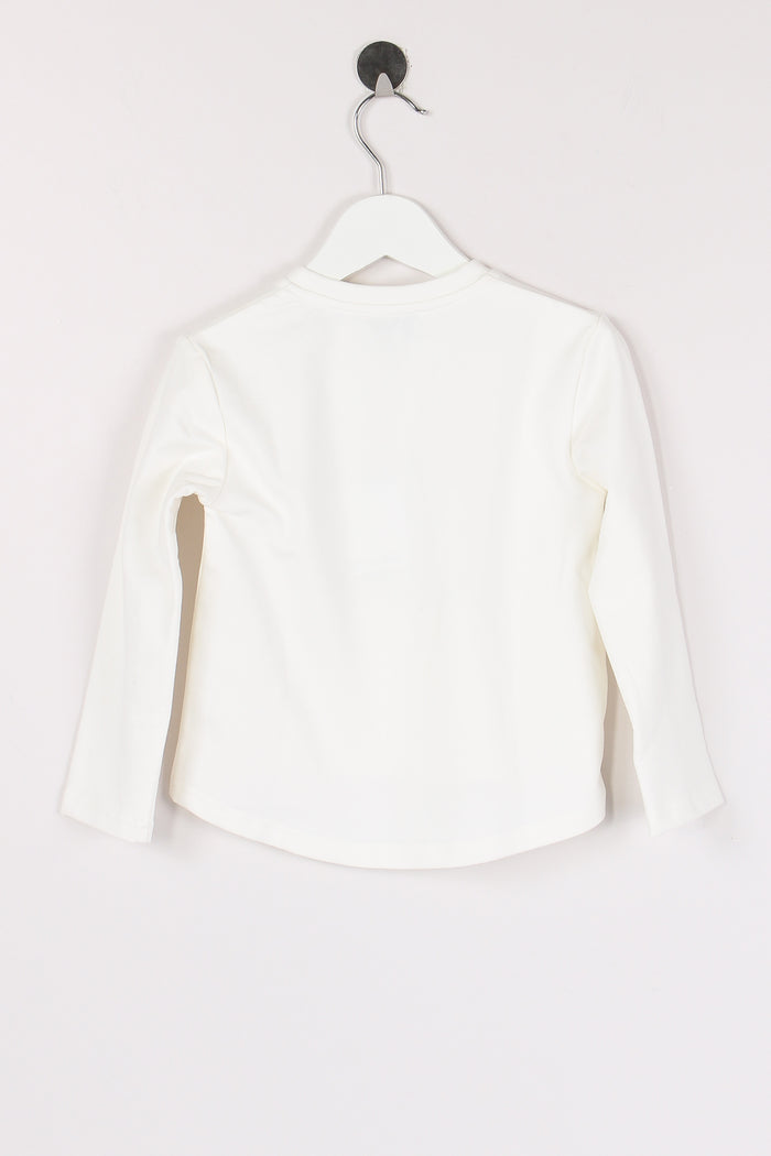 T-shirt Ricamo Come Le Stelle Panna-3