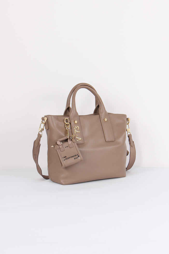 Matilda Mini  Shopping Charm B Taupe-6