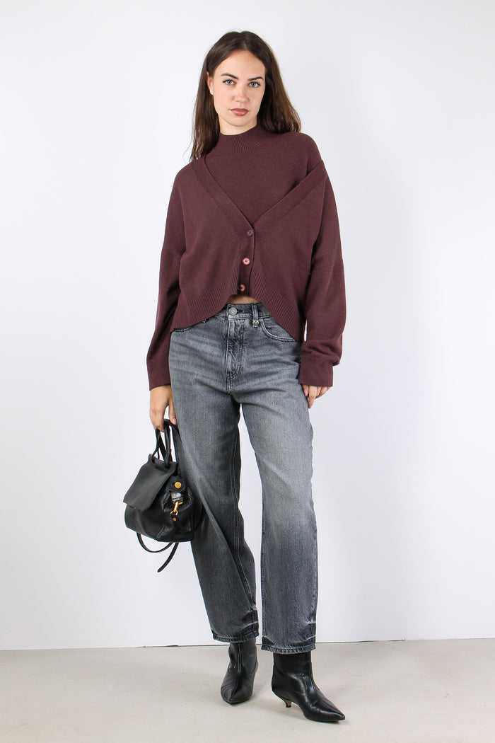 Cardigan Corto Viscosa Arabica