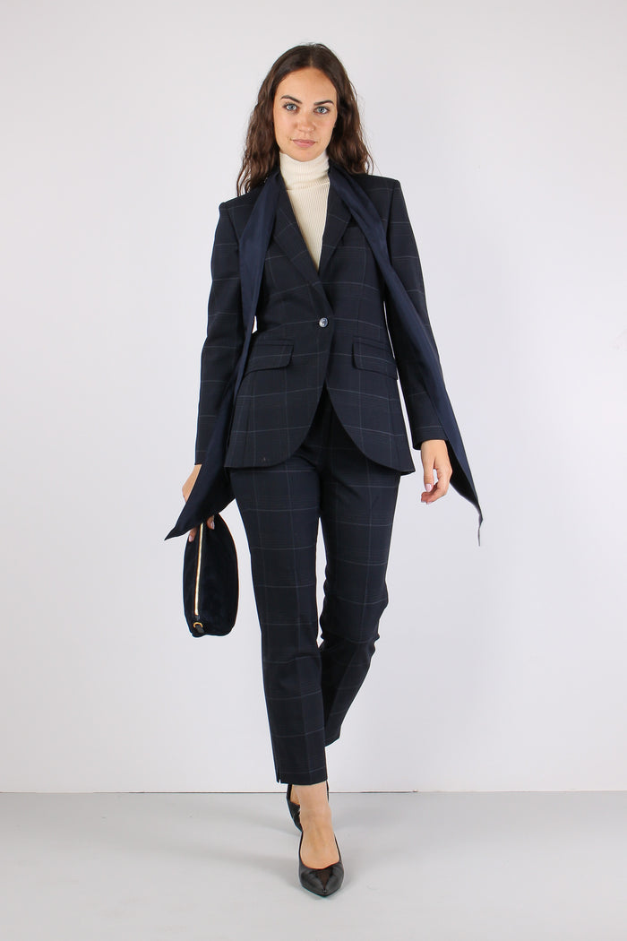 Mllesordio Pantalone Check Navy Check