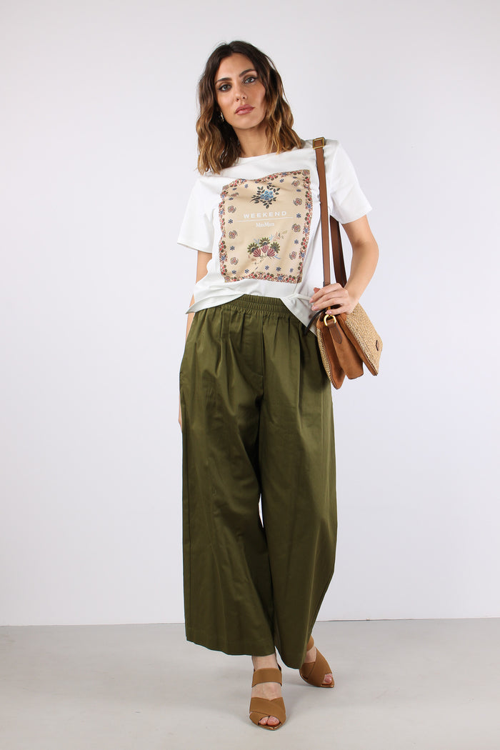 Pantera T-shirt Stampa Off White-5