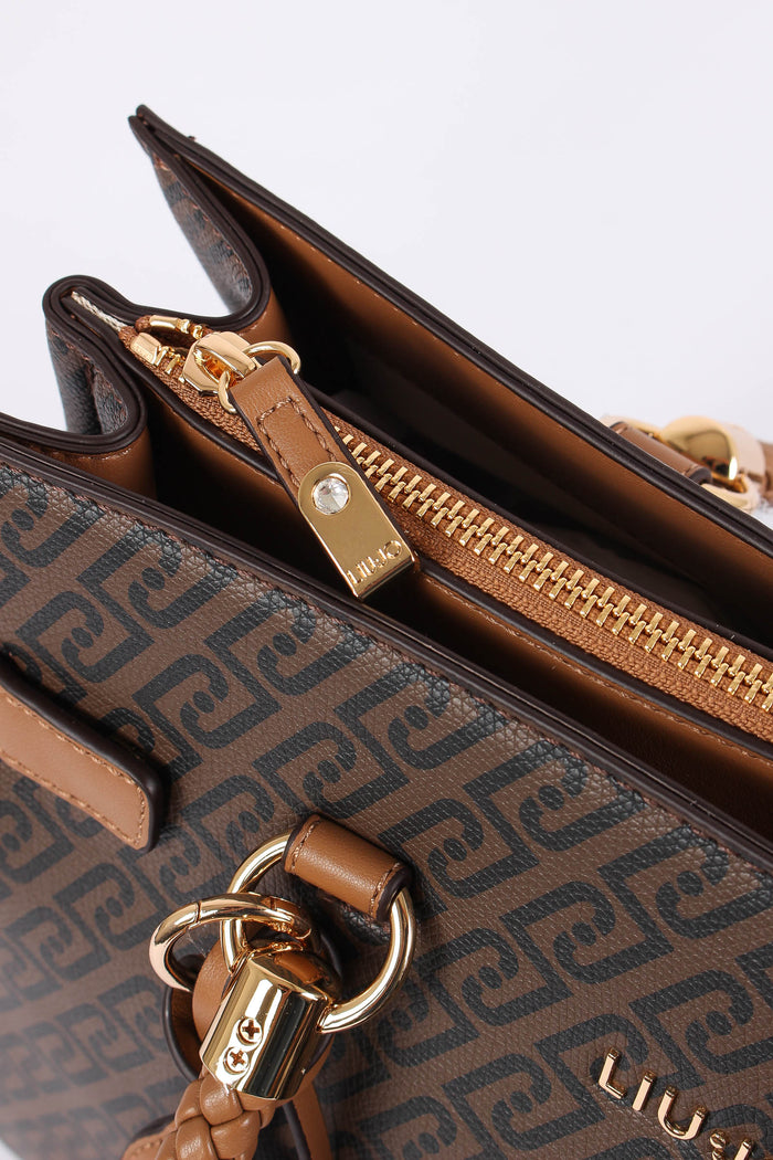 Shopping Logo Monogram Suede-7