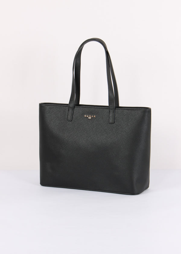 Maxi Shopping Saffiano Nero-2
