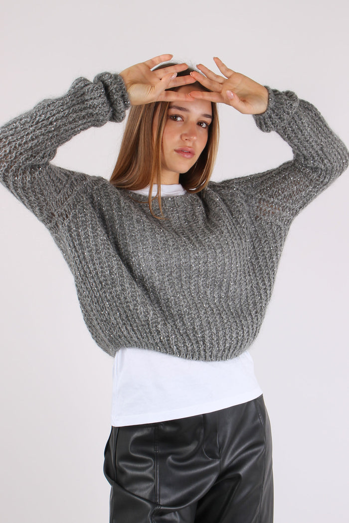 Maglia Mohair Paillettes Perla-6