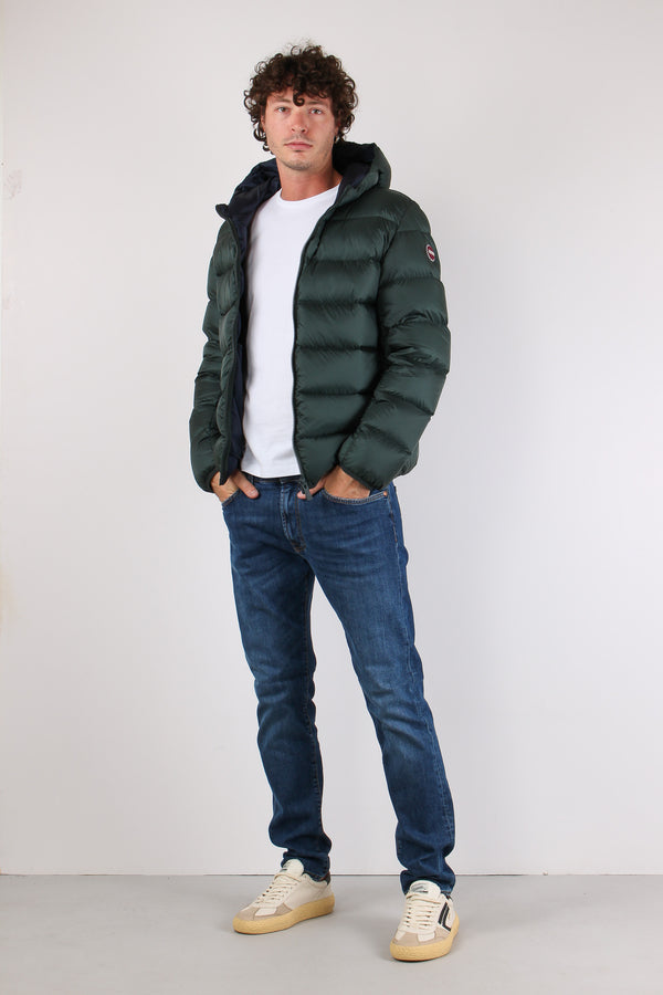 Piumino Basico Seaweed-navy