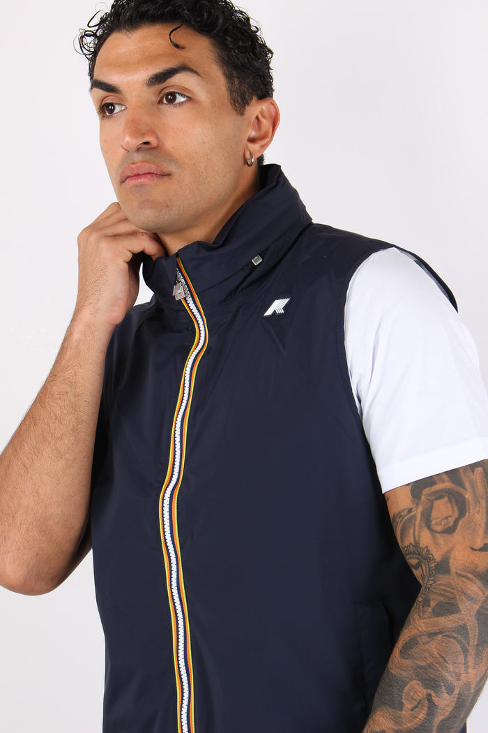 Gilet Nylon Jersey Blue Depth-7