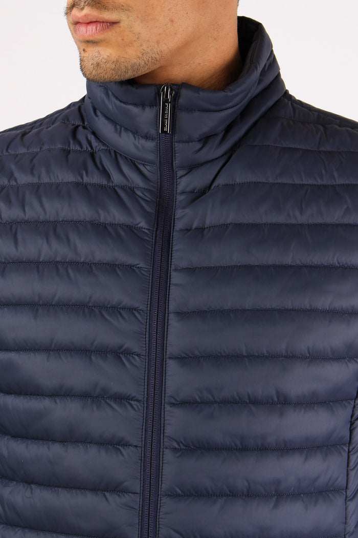 Piumino Smanicato Navy-6