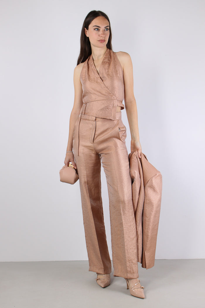 Gilet Portafoglio Spalmato Blush-9