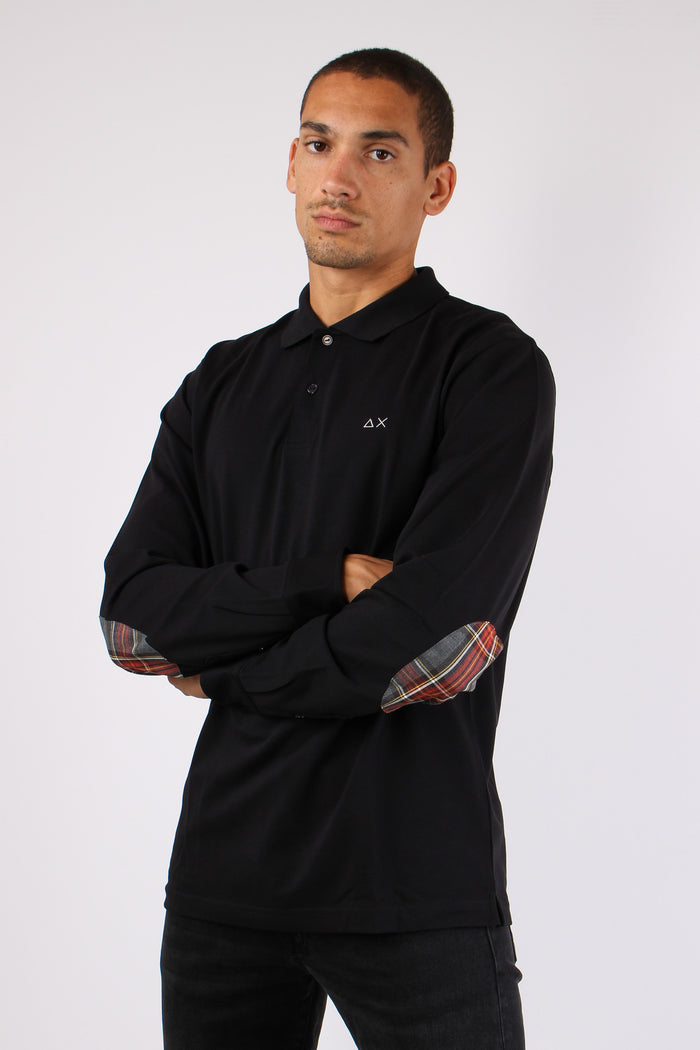 Polo Ml Toppa Contrasto Nero-5