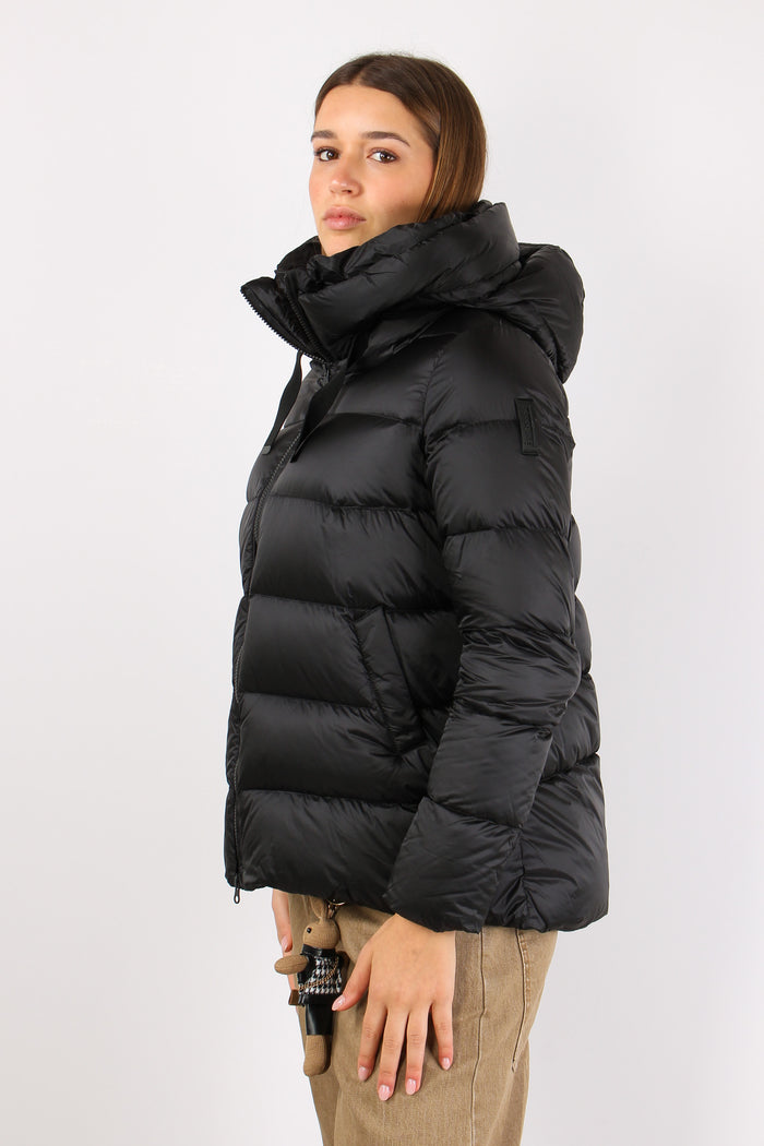 Piumino Nylon Cangiante Black-5
